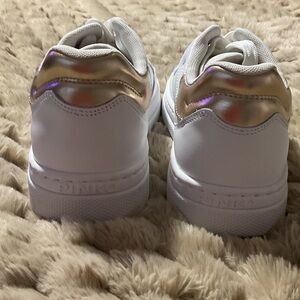 Pinko Women's Sneakers in White and Gold